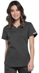 Cherokee Revolution WW601 Scrubs Top Women Royal