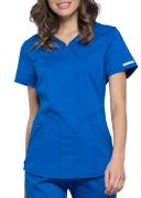 Cherokee Revolution WW601 Scrubs Top Women Royal