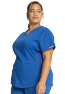 Cherokee Revolution WW601 Scrubs Top Women Royal