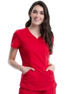 Cherokee Revolution WW601 Scrubs Top Women Wine