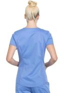 Cherokee Revolution WW601 Scrubs Top Women Wine