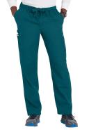 Cherokee Workwear 4000 Scrubs Pants Mens Drawstring Cargo Eggplant