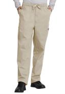 Cherokee Workwear 4000 Scrubs Pants Mens Drawstring Cargo Eggplant