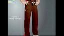 Cherokee Workwear 4000 Scrubs Pants Mens Drawstring Cargo Eggplant
