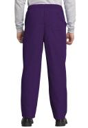 Cherokee Workwear 4000 Scrubs Pants Mens Drawstring Cargo Eggplant