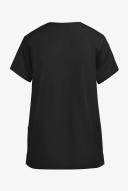 Cherokee Workwear 4770 Scrubs Top Womens Snap Front V-Neck Black