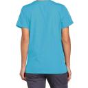 Cherokee Workwear 4770 Scrubs Top Womens Snap Front V-Neck Black