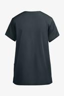 Cherokee Workwear 4770 Scrubs Top Womens Snap Front V-Neck Pewter