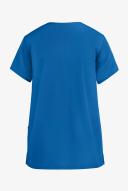 Cherokee Workwear 4770 Scrubs Top Womens Snap Front V-Neck Royal