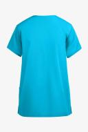Cherokee Workwear 4770 Scrubs Top Womens Snap Front V-Neck Turquoise