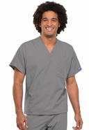 Cherokee Workwear 4777 Scrubs Top Unisex V-Neck Tunic. Caribbean Blue