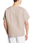 Cherokee Workwear 4777 Scrubs Top Unisex V-Neck Tunic. Khaki