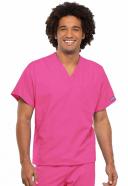Cherokee Workwear 4777 Scrubs Top Unisex V-Neck Tunic. Olive
