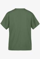 Cherokee Workwear 4777 Scrubs Top Unisex V-Neck Tunic. Olive