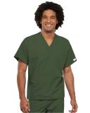 Cherokee Workwear 4777 Scrubs Top Unisex V-Neck Tunic. Olive