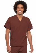 Cherokee Workwear 4777 Scrubs Top Unisex V-Neck Tunic. Olive
