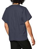 Cherokee Workwear 4777 Scrubs Top Unisex V-Neck Tunic. Pewter