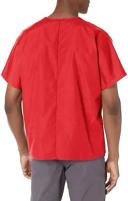 Cherokee Workwear 4777 Scrubs Top Unisex V-Neck Tunic. Red