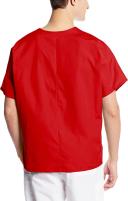 Cherokee Workwear 4777 Scrubs Top Unisex V-Neck Tunic. Red