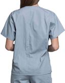 Cherokee Workwear 4777 Scrubs Top Unisex V-Neck Tunic. Red