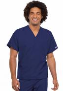 Cherokee Workwear 4777 Scrubs Top Unisex V-Neck Tunic. Red