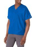 Cherokee Workwear 4777 Scrubs Top Unisex V-Neck Tunic. Royal