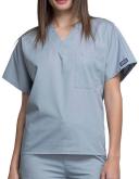 Cherokee Workwear 4777 Scrubs Top Unisex V-Neck Tunic. Royal