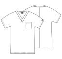 Cherokee Workwear 4777 Scrubs Top Unisex V-Neck Tunic. Royal