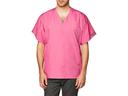 Cherokee Workwear 4777 Scrubs Top Unisex V-Neck Tunic. Shocking Pink