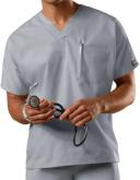 Cherokee Workwear 4777 Scrubs Top Unisex V-Neck Tunic. Turquoise