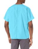 Cherokee Workwear 4777 Scrubs Top Unisex V-Neck Tunic. Turquoise