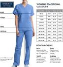 Cherokee Workwear 4801 Scrubs Top Womens Mock Wrap Tunic Black