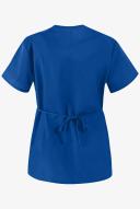 Cherokee Workwear 4801 Scrubs Top Womens Mock Wrap Tunic Galaxy Blue