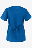 Cherokee Workwear 4801 Scrubs Top Womens Mock Wrap Tunic Royal