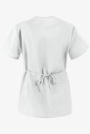 Cherokee Workwear 4801 Scrubs Top Womens Mock Wrap Tunic White