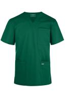 Cherokee Workwear Professionals Men's V-Neck Scrub Top - 4x - Hunter