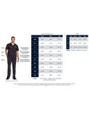 Cherokee Workwear Professionals Men's V-Neck Scrub Top - 4x - Hunter