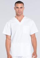 Cherokee Workwear Professionals Men's V-Neck Scrub Top - XL - Red