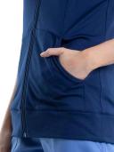 Cherokee Workwear Revolution Fleece Inner Scrub Vest - XL - Navy