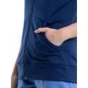 Cherokee Workwear Revolution Fleece Inner Scrub Vest - XS - Navy