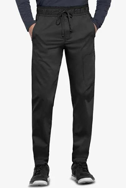 Cherokee Workwear Revolution Men's Tall Jogger Scrub Pants - M - Black