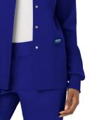 Cherokee Workwear Revolution Snap-Front Scrub Jacket - XL - Galaxy