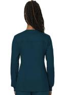 Cherokee Workwear Revolution Snap-Front Scrub Jacket - XS - Caribbean Blue