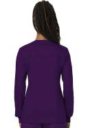 Cherokee Workwear Revolution Snap-Front Scrub Jacket - XS - Eggplant