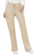 Cherokee Workwear Revolution Women's Petite Cargo Scrub Pant - L - Turquoise