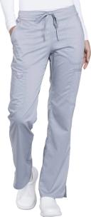 Cherokee Workwear Revolution Women's Petite Cargo Scrub Pant - XS - Grey