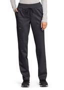 Cherokee Workwear Revolution Women's Petite Scrub Pants - M - Pewter