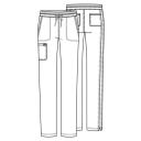 Cherokee Workwear Revolution Women's Petite Scrub Pants - M - Pewter