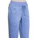 Cherokee Workwear Revolution Women's Petite Scrub Pants - M - Pewter