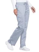 Cherokee Workwear Revolution Women's Tall Cargo Scrub Pants - XL - Grey